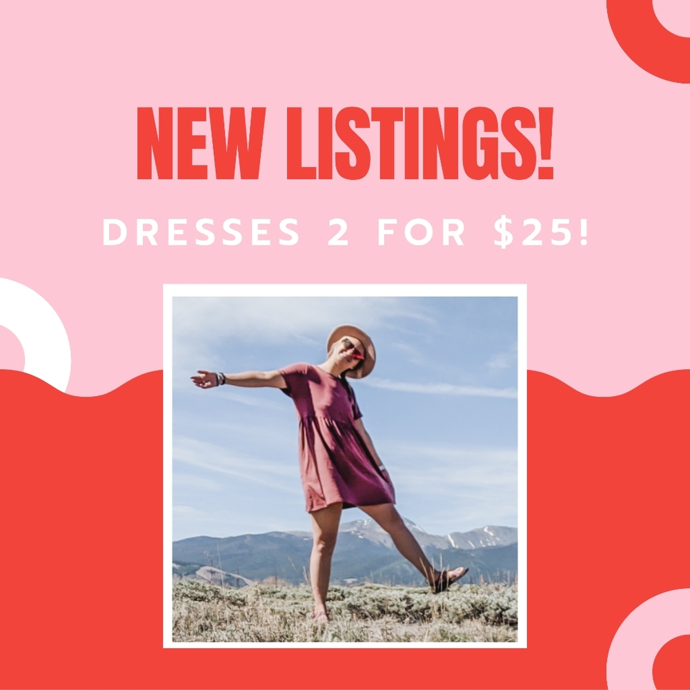 🌸 NEW LISTINGS! 2 FOR $25! 🌸